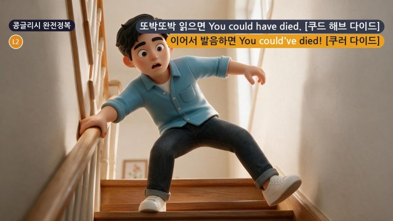 콩글리시 완전정복 Day 32 - '할 수도 있었어'의 Could've와 Might've 뉘앙스 정복