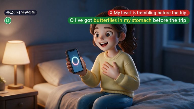 콩글리시 완전정복 Day 70 - '심장이 떨려'를 My heart is trembling이라고 하면 어색한 이유